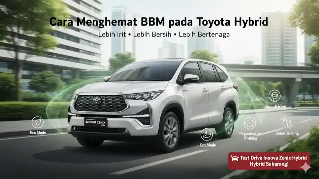 Toyota Innova Zenix Hybrid - Cara Menghemat BBM dengan Eco Mode dan Tips Berkendara Irit