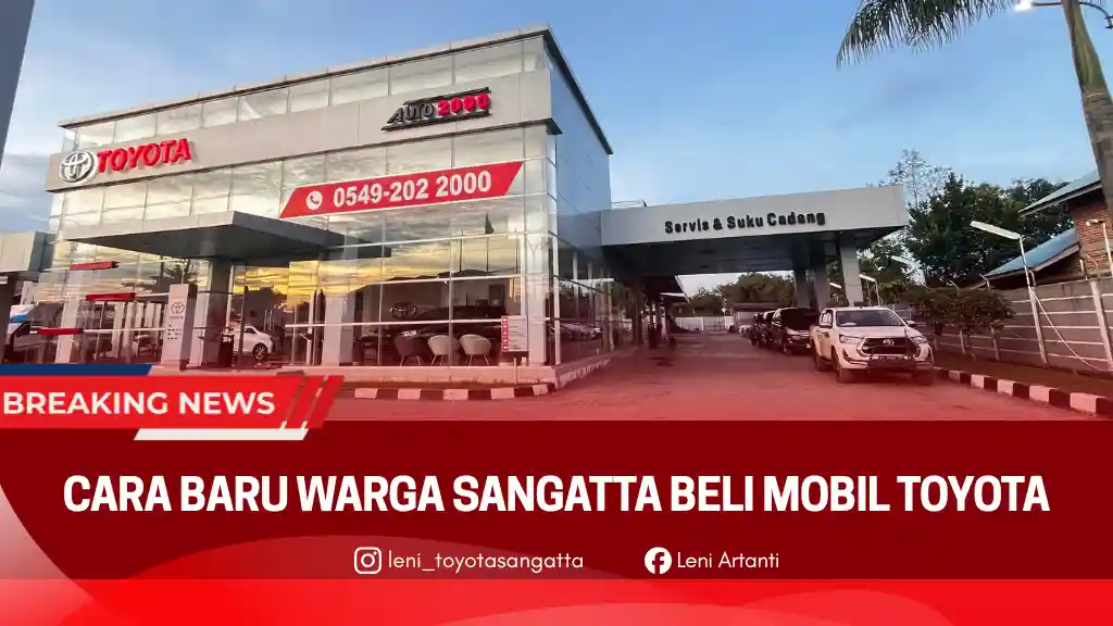CARA BARU WARGA SANGATTA BELI MOBIL TOYOTA.webp