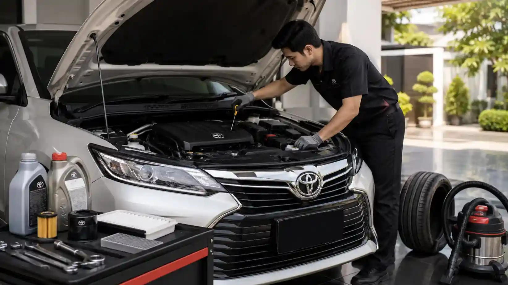 Perawatan rutin mobil agar tetap nyaman digunakan setiap hari